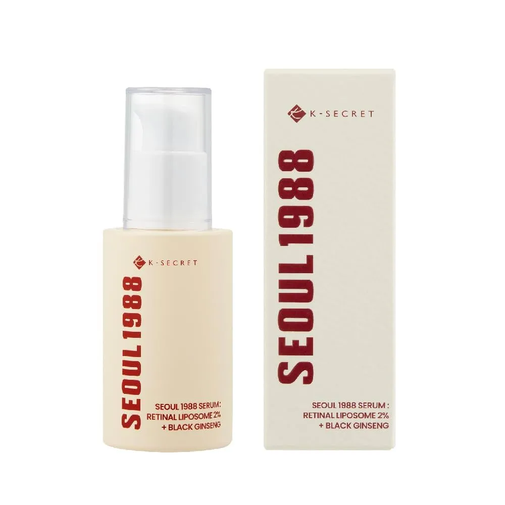 51sr8SKcPZL._UF1000,1000_QL80_ K-SECRET Seoul 1988 Serum: Retinal Liposome 2% + Black Ginseng - Image 1