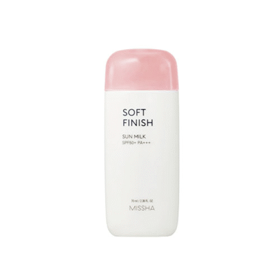 Missha All Around Safe Block Soft Finish Sun Milk SPF50+ PA+++